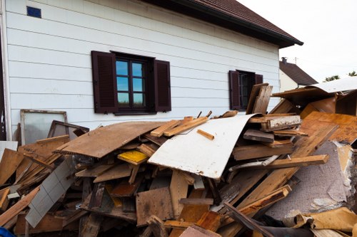 Business waste removal services in Heston
